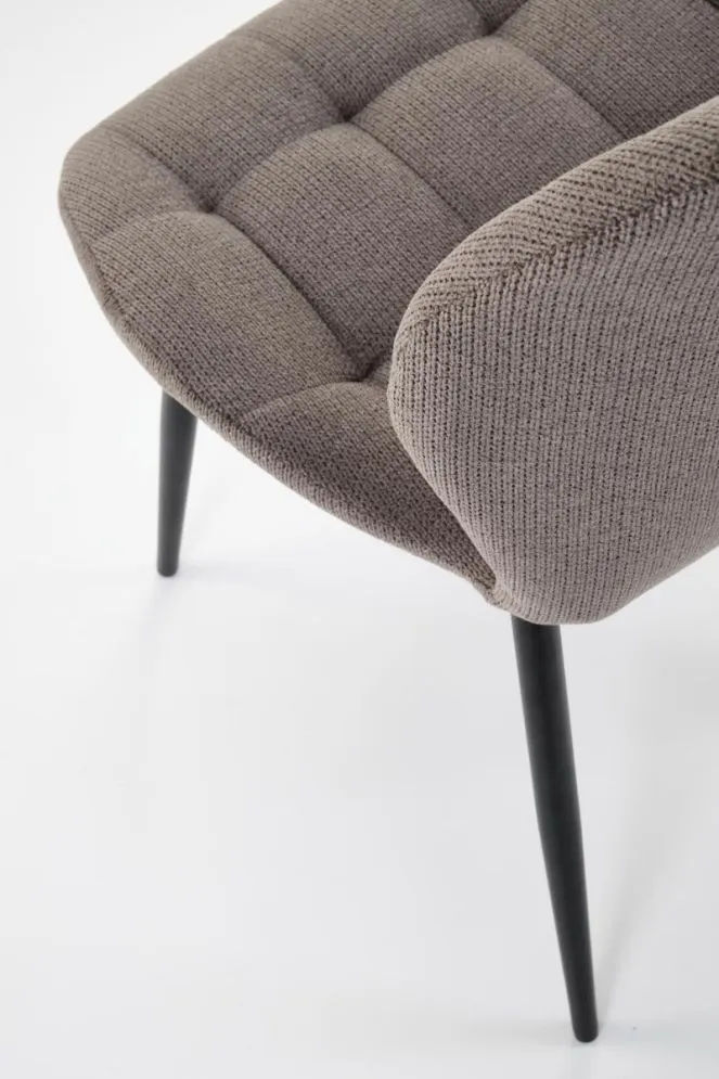 Krzesło tapicerowane K548 szare loftowe I sklep meblowy MIRAT. styl LOFT