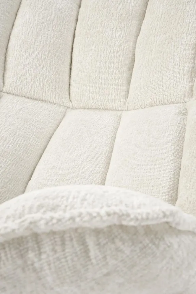 Fotel tapicerowany FOFANA kremowy obracany 360° I sklep meblowy MIRAT.