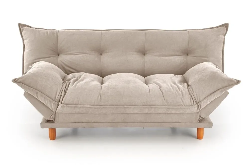 Sofa rozkładana z funkcją spania PILLOW beżowa trzyosobowa I sklep meblowy MIRAT.