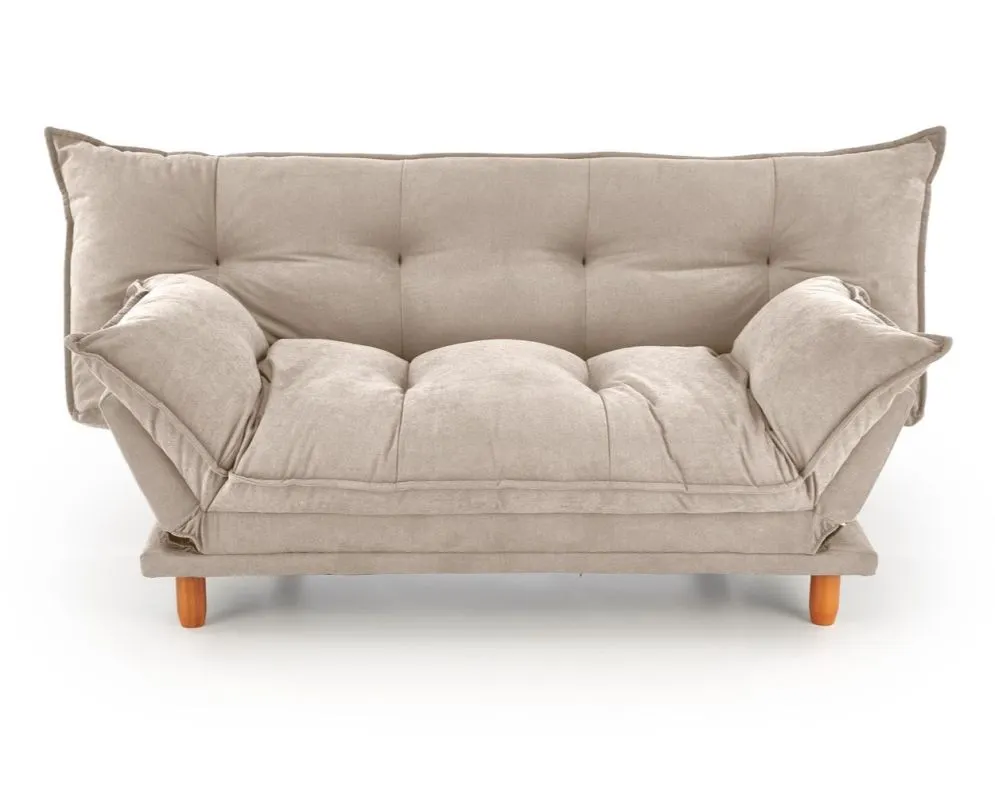Sofa rozkładana z funkcją spania PILLOW beżowa trzyosobowa I sklep meblowy MIRAT.