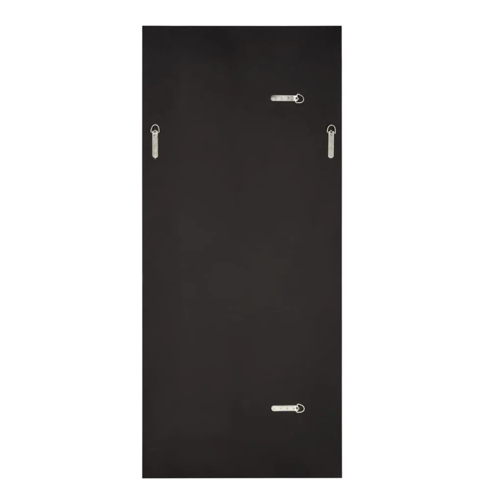 Lustro dekoracyjne ABISSO 72x162cm srebrne wiszące I sklep meblowy MIRAT. styl GLAMOUR