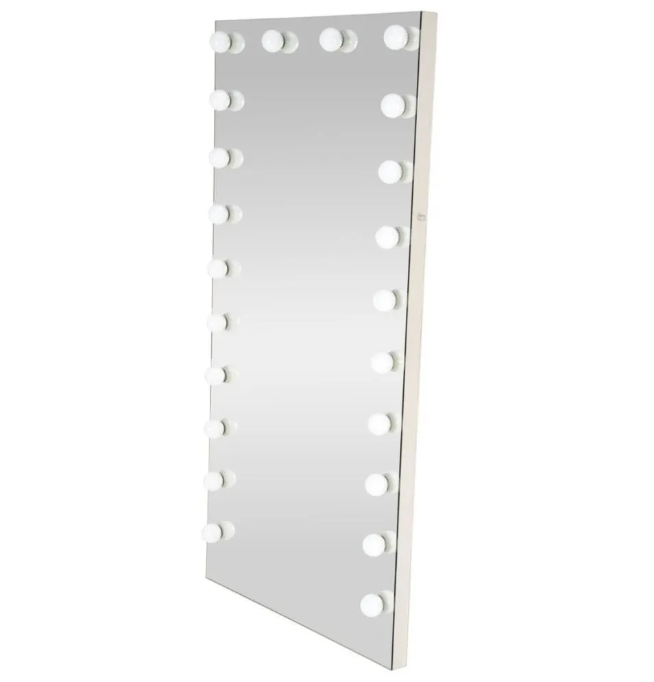 Eleganckie lustro stojące PEARL 87x170cm z oświetleniem LED I sklep meblowy MIRAT.