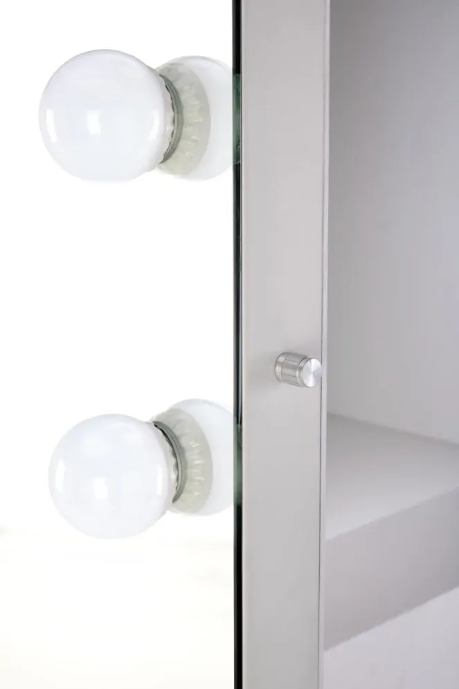 Eleganckie lustro stojące PEARL 87x170cm z oświetleniem LED I sklep meblowy MIRAT.