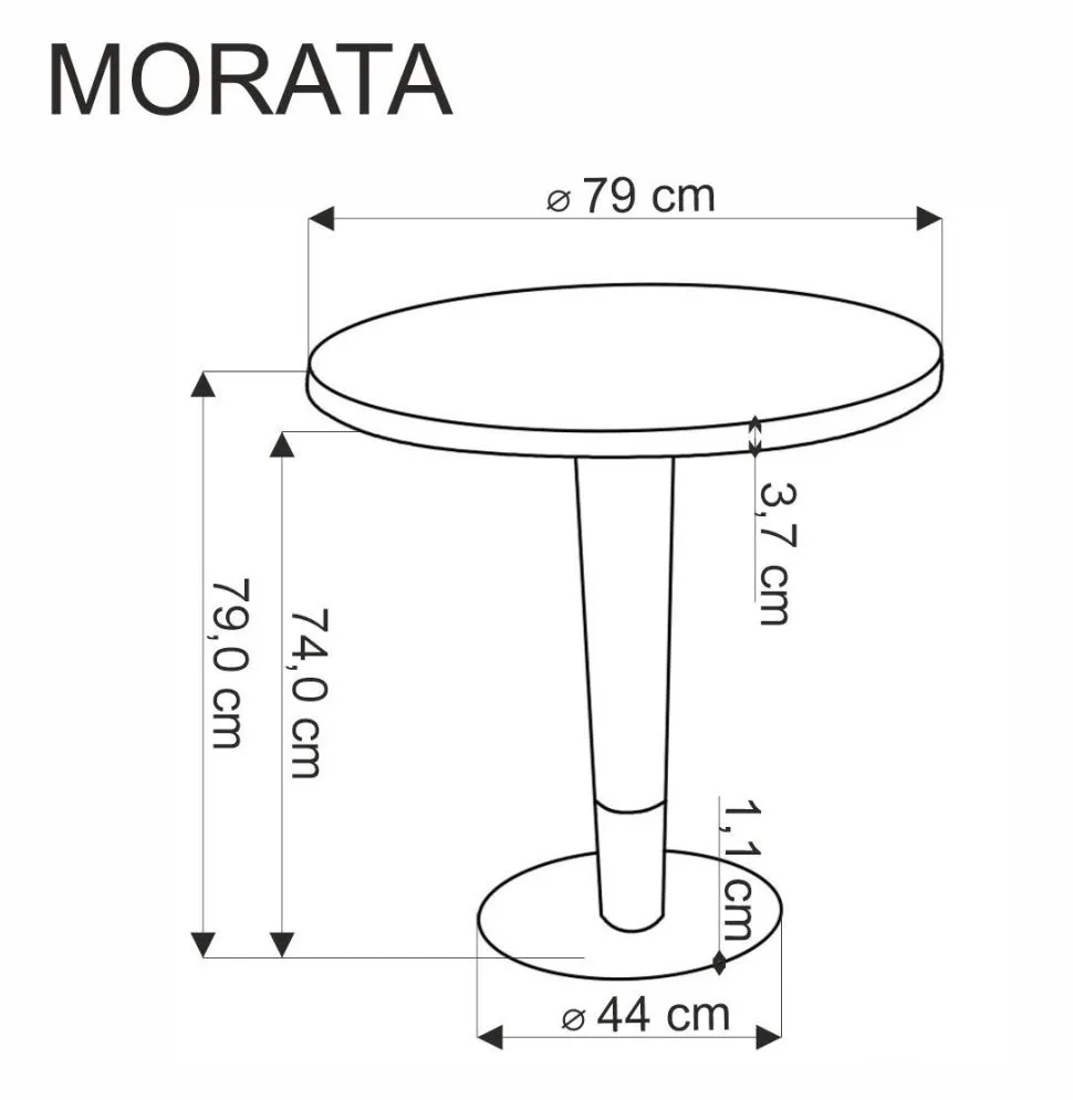 Stół MORATA 79x79 w stylu galmour I sklep meblowy MIRAT. styl GLAMOUR