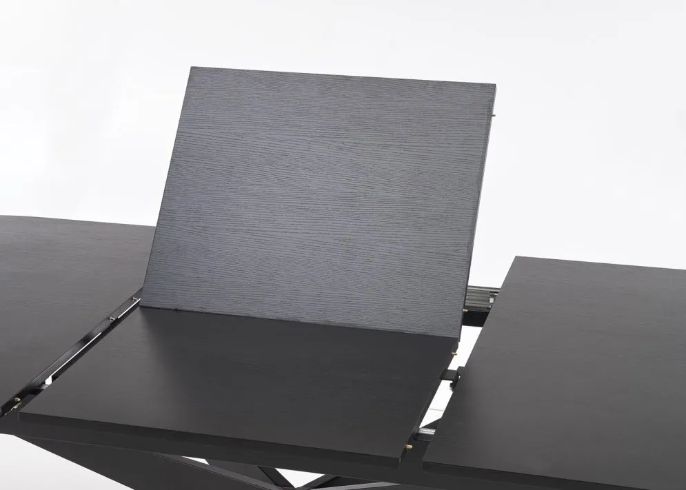 Stół rozkładany SANDRO 180(240)x100 czarny loftowy I sklep meblowy MIRAT. styl LOFT