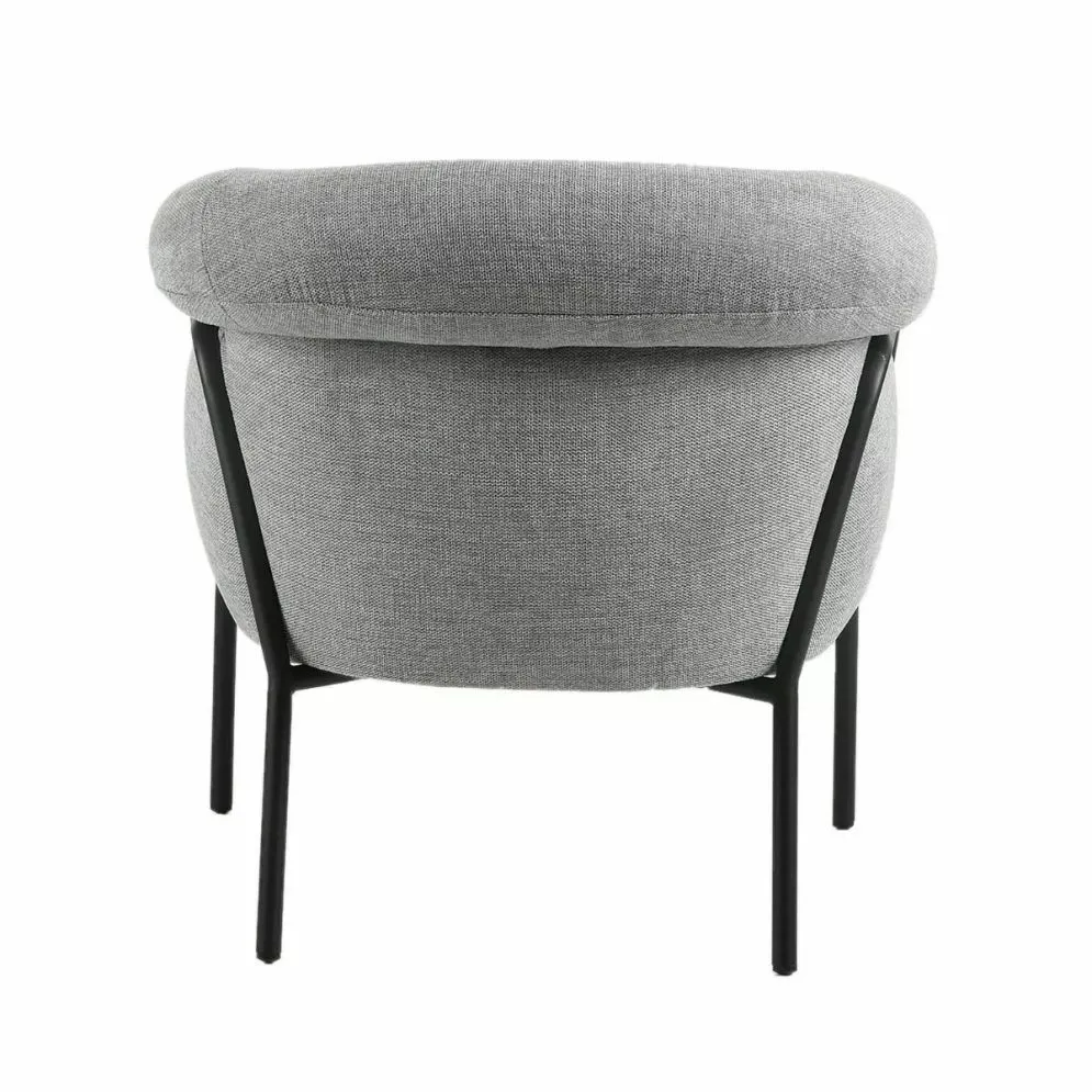 Fotel tapicerowany CLOLVER BREGO szary kubełkowy I sklep meblowy MIRAT. styl LOFT