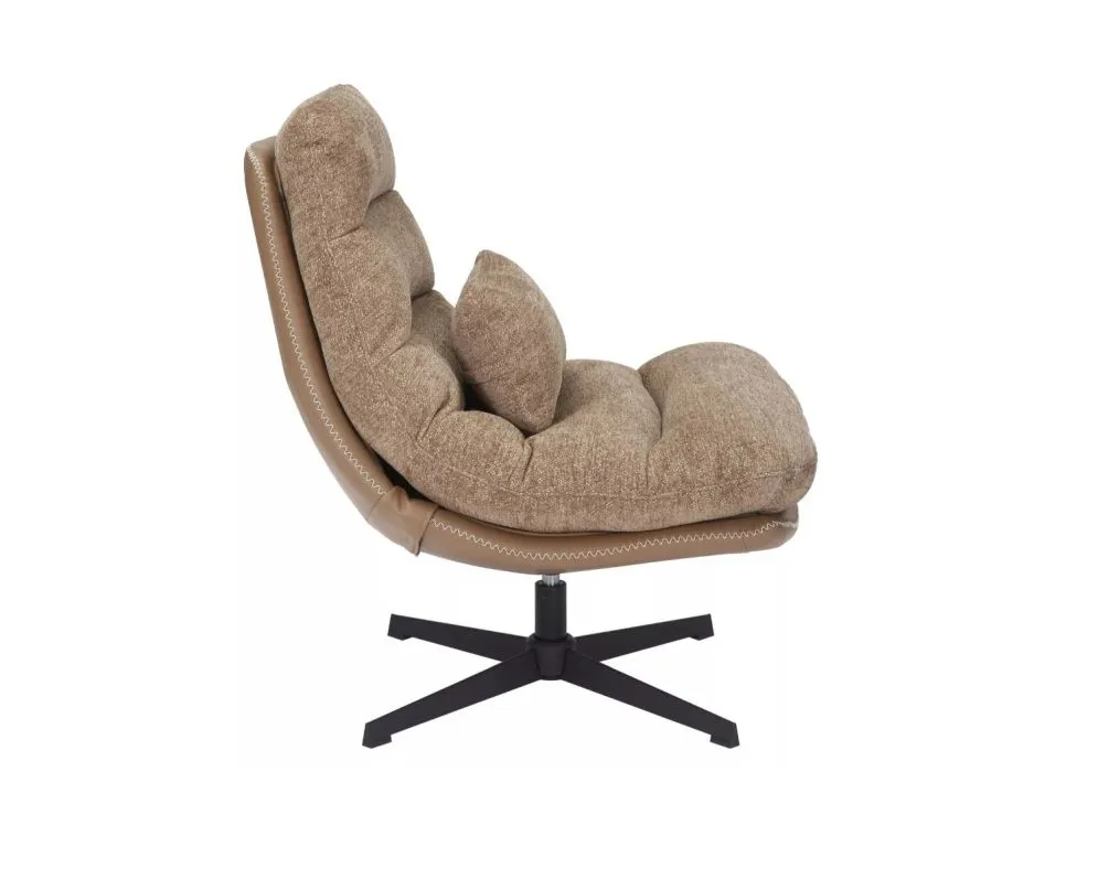 Fotel tapicerowany FELICIA RAVEN latte I sklep meblowy MIRAT. styl KLASYCZNY, VINTAGE