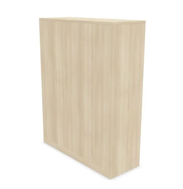 Szafka biurowa żaluzjowa EASY SPACE CABINET HRT 4-OH 120cm akacjowa zamykana I sklep meblowy MIRAT.