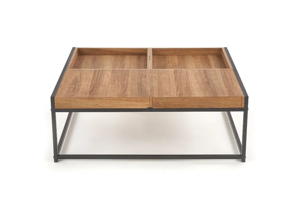Ława FREGATA drewniana z blatem z 4 modułów w stylu loft | MIRAT. styl LOFT