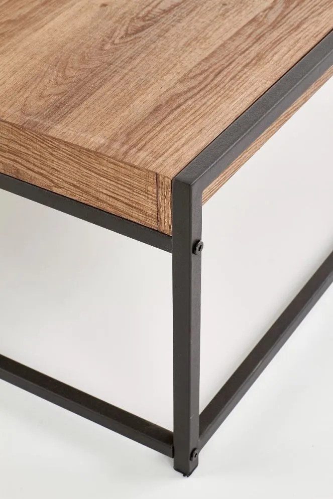 Ława FREGATA drewniana z blatem z 4 modułów w stylu loft | MIRAT. styl LOFT