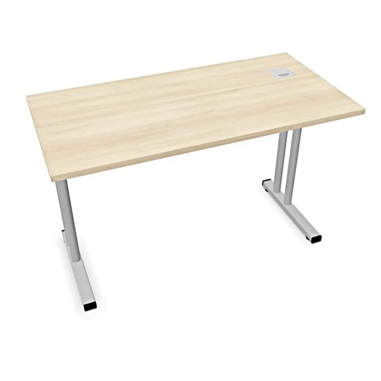 Biurko EASY SPACE C-LEG RC 120x60cm akacjowe komputerowe I sklep meblowy MIRAT.