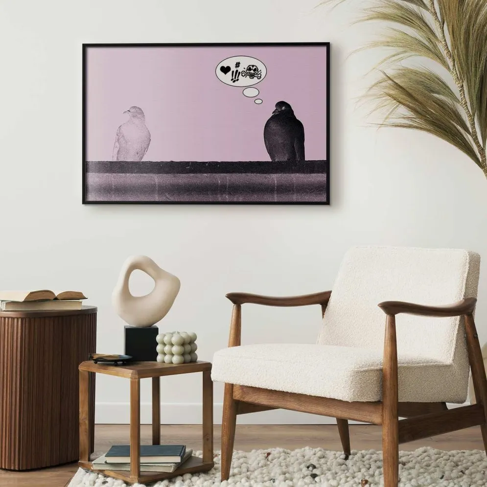 Plakat Zaloty 90x60 cm z ramą czarną bez marginesu | MIRAT.