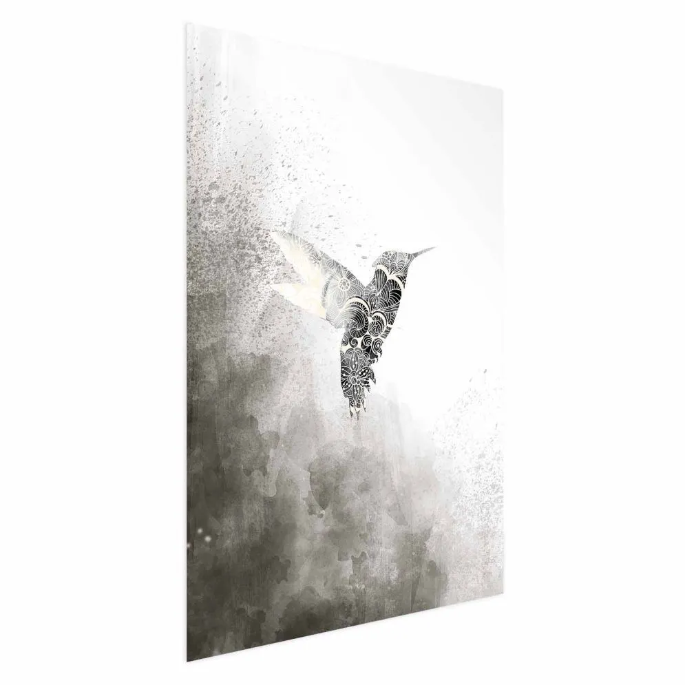 Plakat Etniczny koliber 40x60 cm bez ramy bez marginesu | MIRAT.