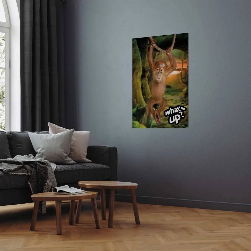 Plakat What's Up 40x60 cm bez ramy bez marginesu | MIRAT.
