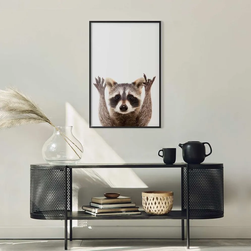 Plakat Szop 29,7x42 cm z ramą czarną bez marginesu | MIRAT.