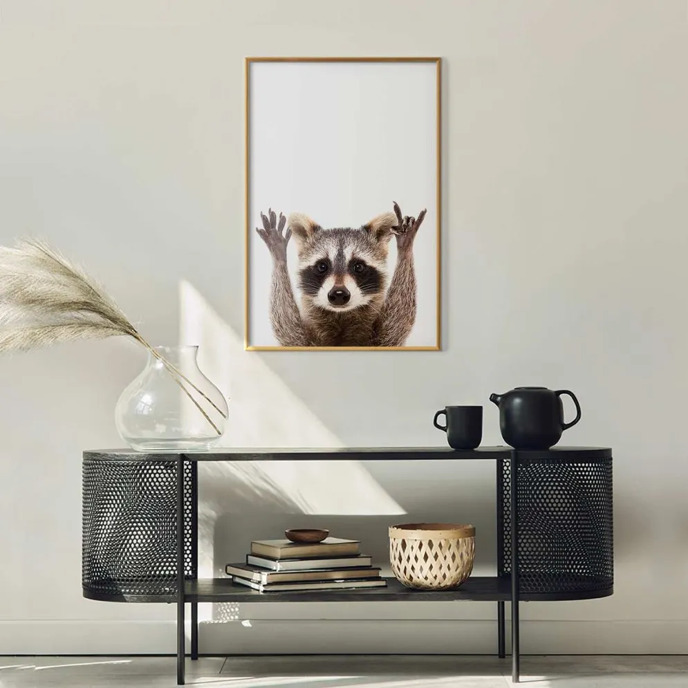 Plakat Szop 40x60 cm z ramą złotą bez marginesu | MIRAT.
