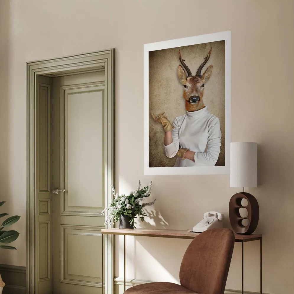 Plakat Pani domu 21x30 cm bez ramy z marginesem | MIRAT.