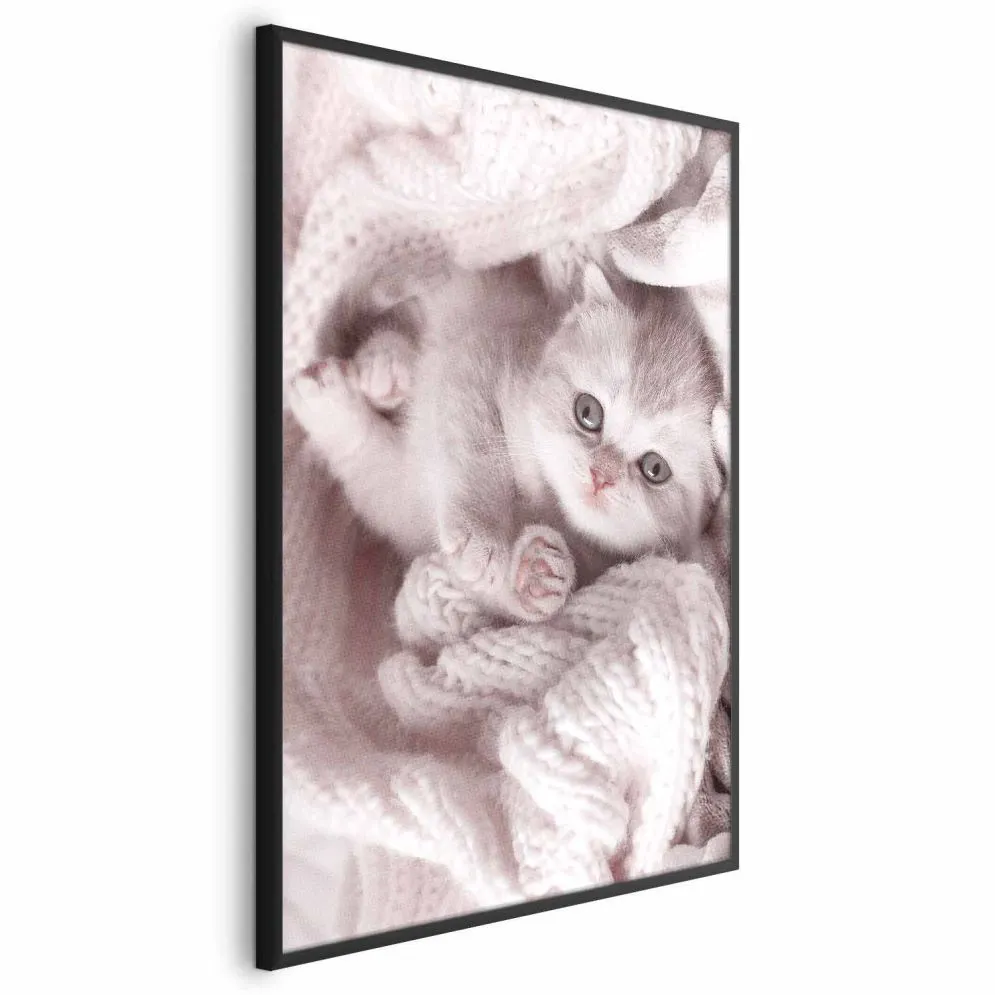Plakat Miłośnik wypoczynku 40x60 cm z ramą czarną bez marginesu | MIRAT.