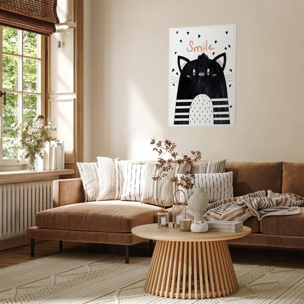 Plakat Smile 40x60 cm bez ramy bez marginesu | MIRAT.