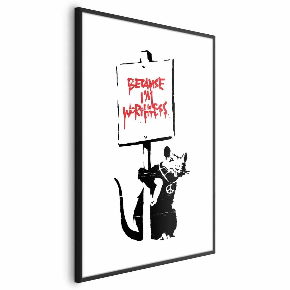 Plakat Home 40x60 cm bez ramy z marginesem | MIRAT.