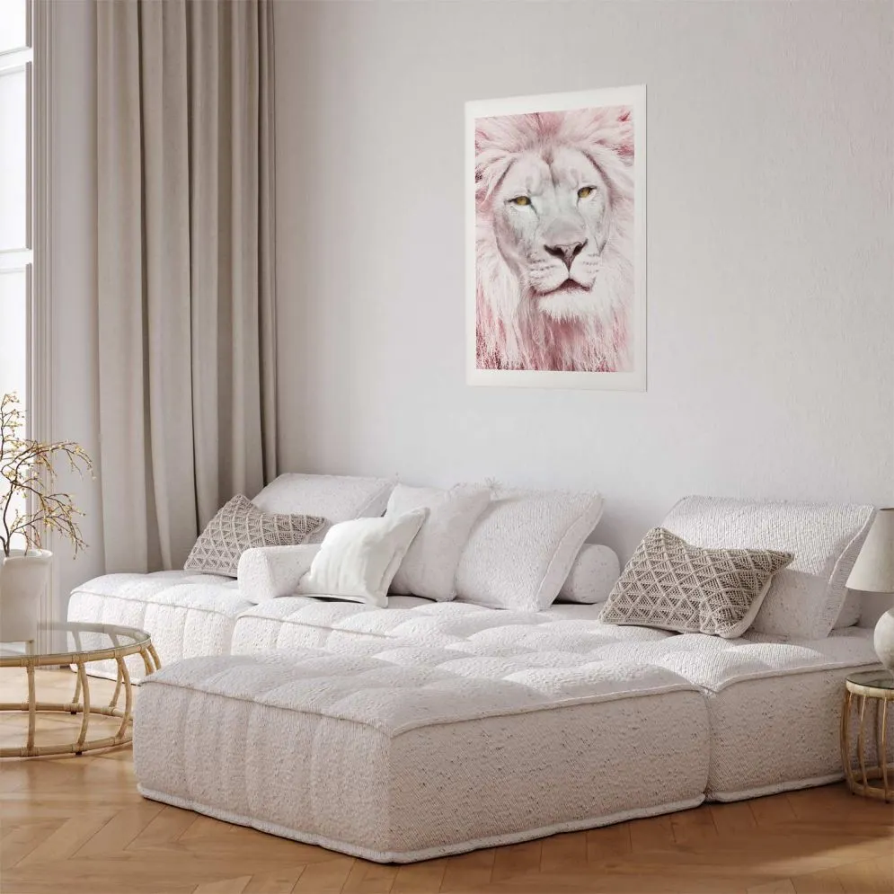 Plakat Piękno w sile 21x30 cm bez ramy z marginesem | MIRAT.