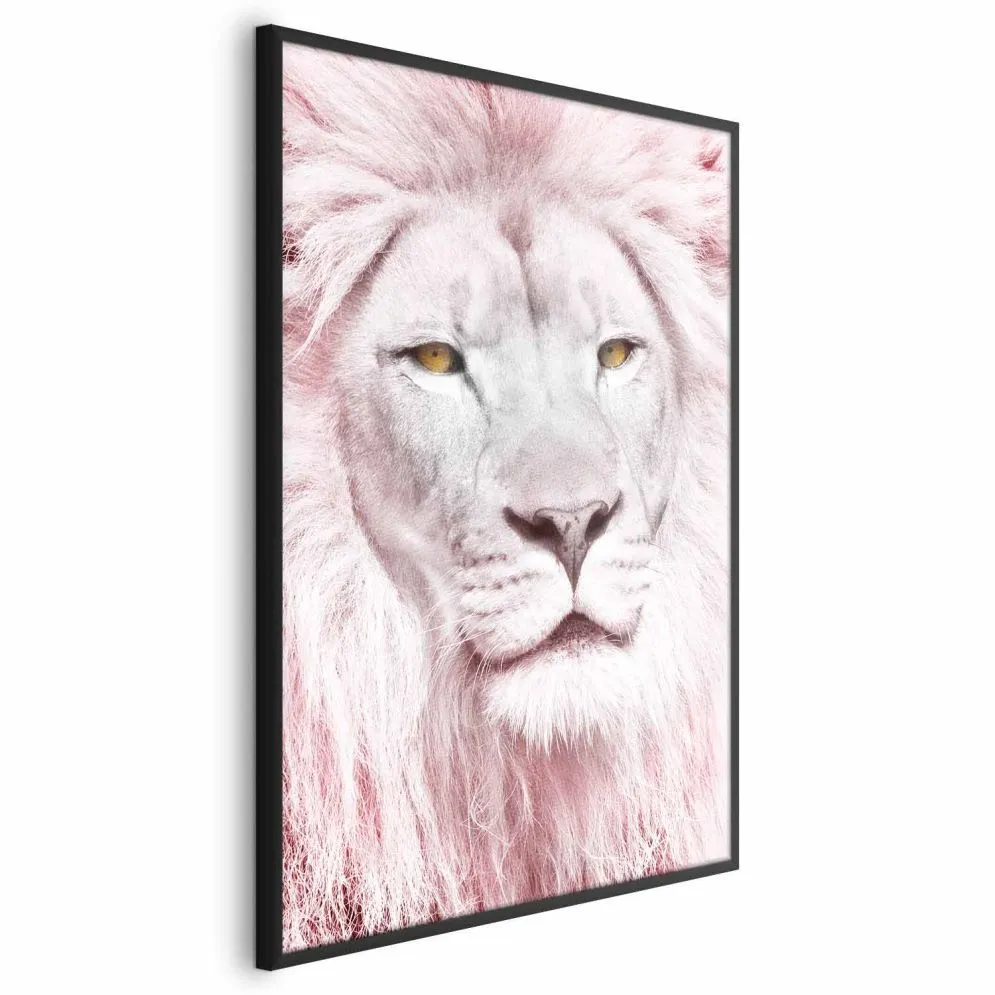Plakat Piękno w sile 60x90 cm z ramą czarną bez marginesu | MIRAT.