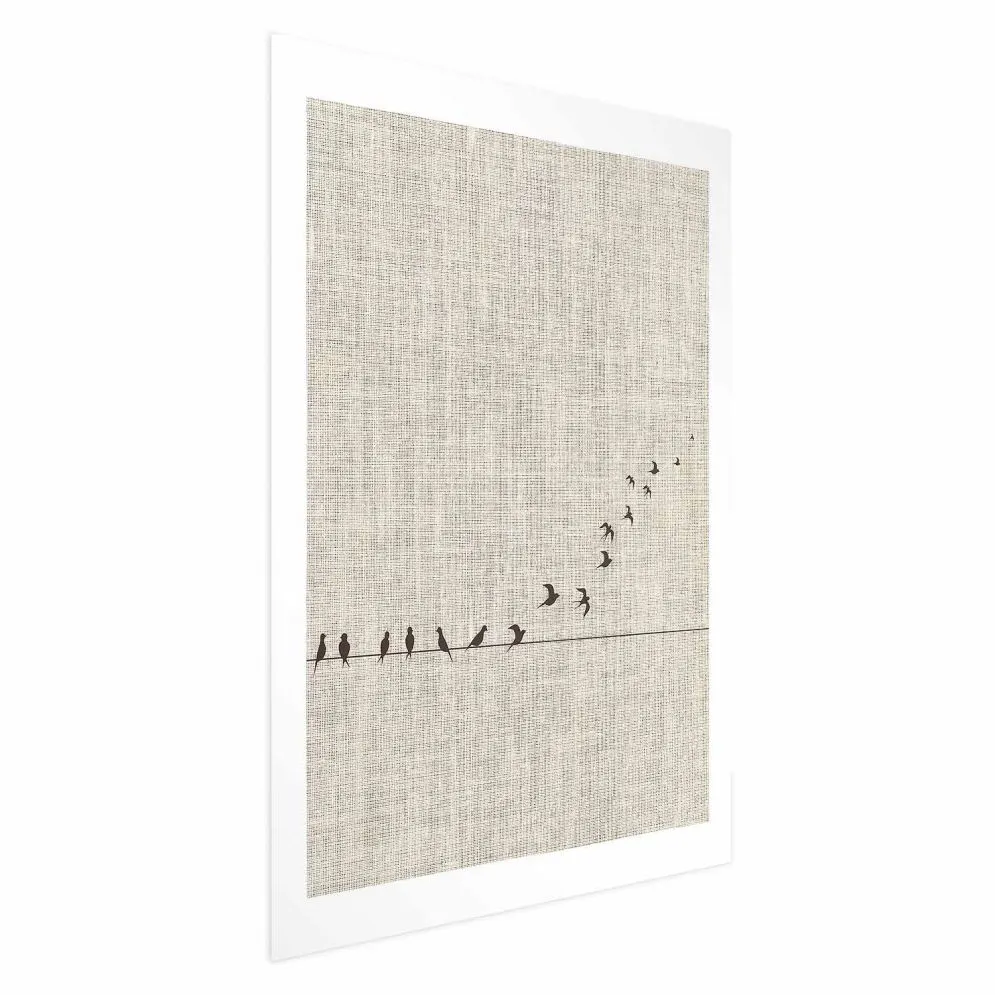 Plakat Nauka latania 21x30 cm bez ramy z marginesem | MIRAT.