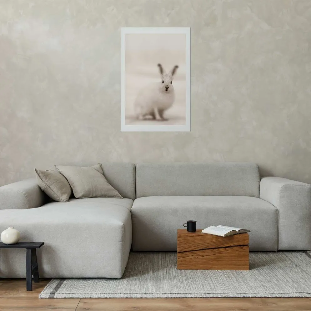 Plakat Strachliwe spojrzenie 60x90 cm bez ramy z marginesem | MIRAT.