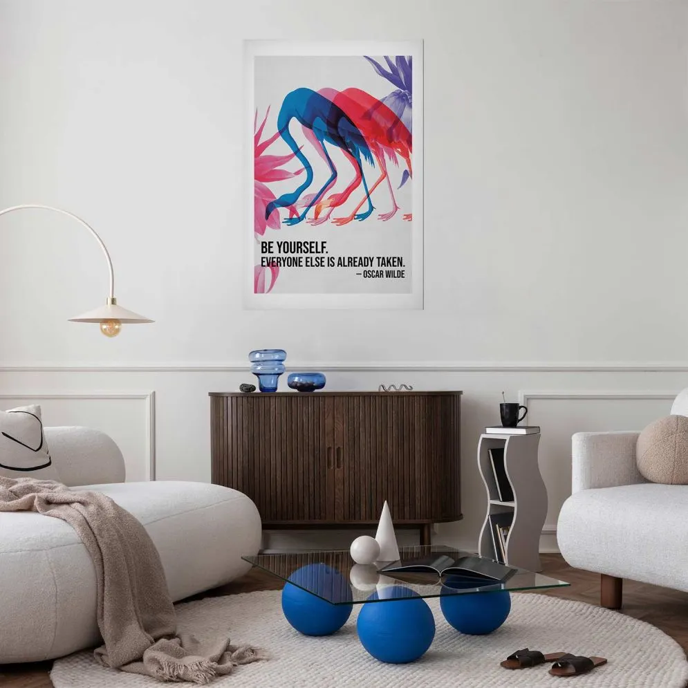 Plakat Kolorowa repetycja 40x60 cm bez ramy z marginesem | MIRAT.