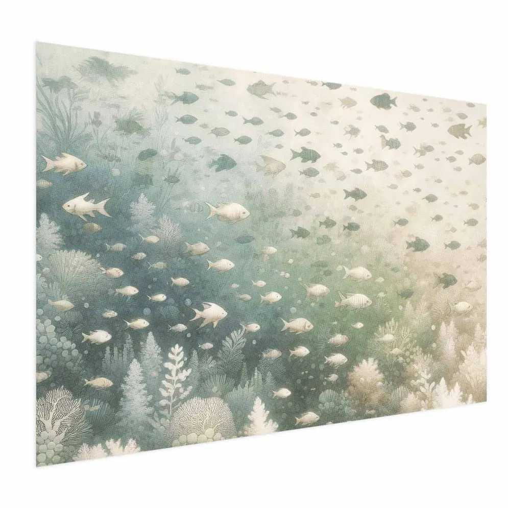 Plakat Morski świat 42x29,7 cm bez ramy bez marginesu | MIRAT.