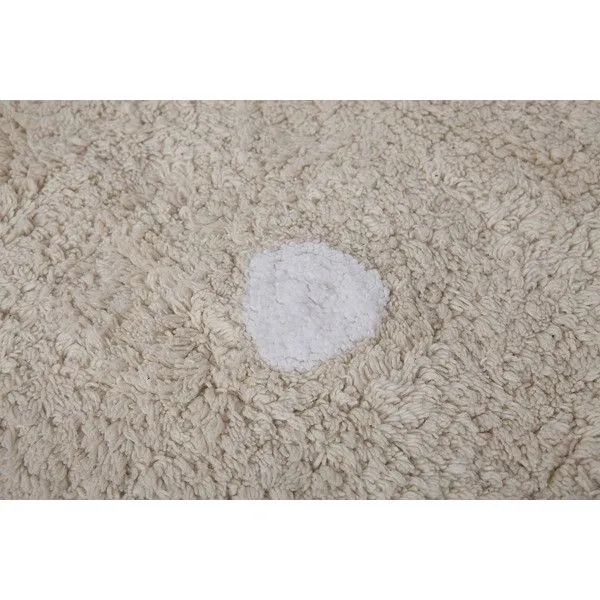 Dywan dziecięcy GALLETA CREMA 120x160 beżowy w kropki | MIRAT.