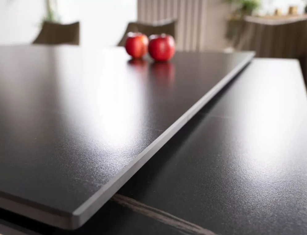 Stół rozkładany GENESIS 160(220)x90 czarny marmur/jesion w stylu loft I sklep meblowy MIRAT. styl LOFT
