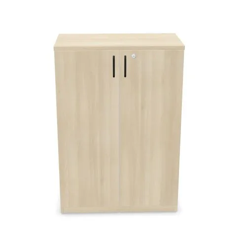 Komoda biurowa EASY SPACE CABINET H-D2 3-OH 80cm akacjowa zamykana I sklep meblowy MIRAT.