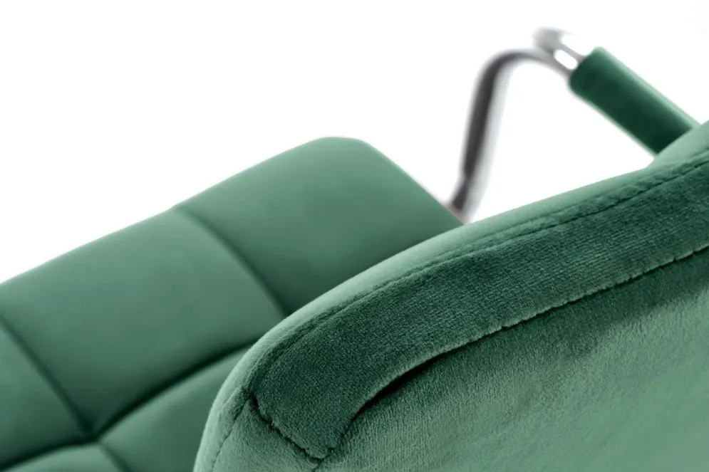 Fotel dla dziecka GONZO 4 VELVET ziemny zielony z podłokietnikami | MIRAT. w stylu kolekcja