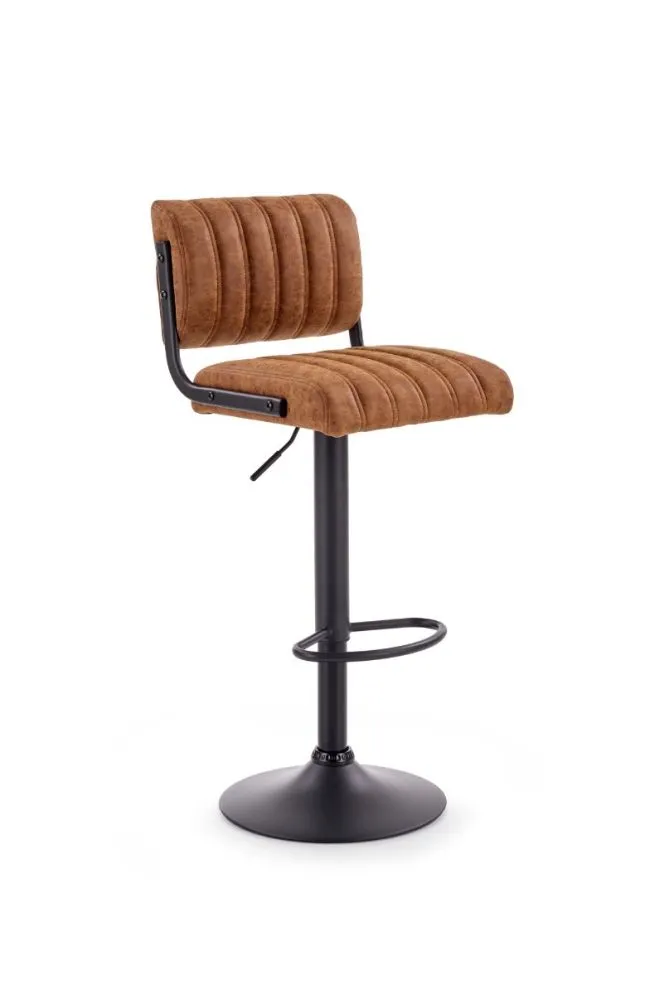 Hoker H-88 brązowy na jednej nodze z okrągłą podstawą | MIRAT. w stylu LOFT, VINTAGE kolekcja