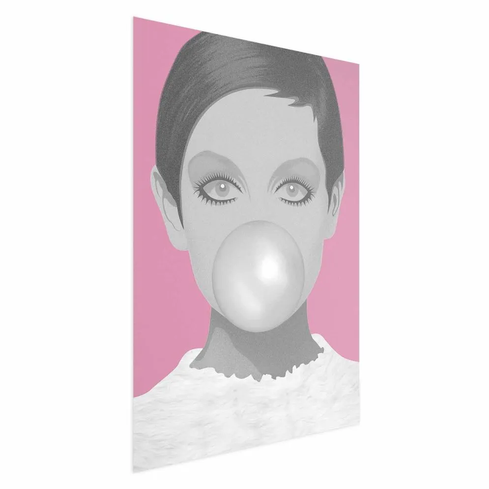 Plakat Guma balonowa 29,7x42 cm bez ramy bez marginesu | MIRAT.