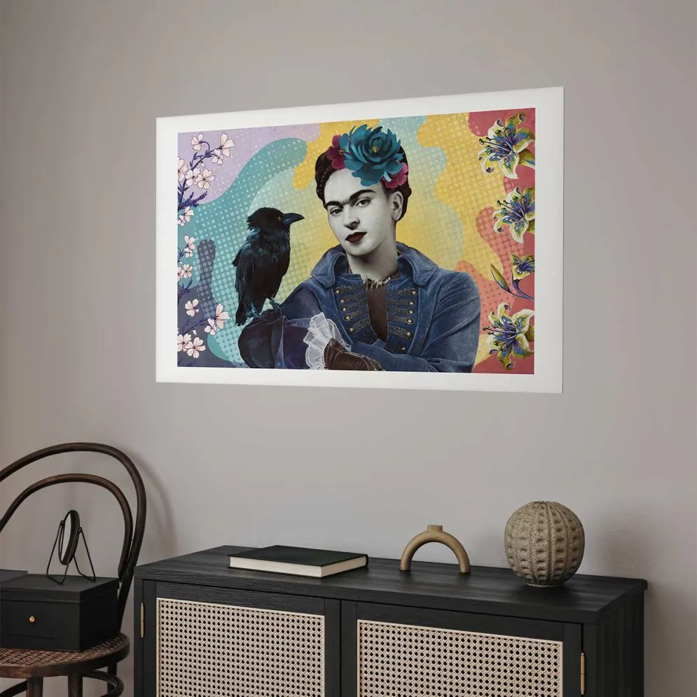Plakat Totemiczna Frida 42x29,7 cm bez ramy z marginesem | MIRAT.