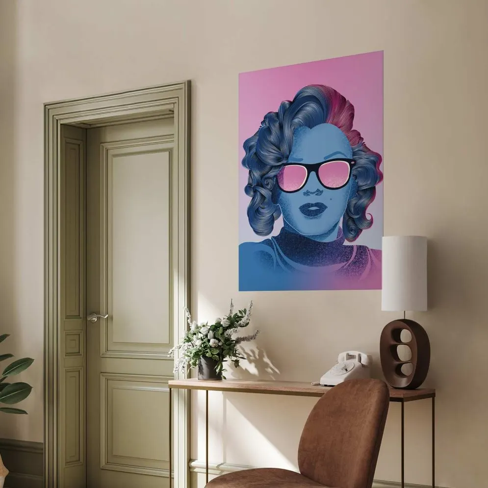 Plakat Norma Jeane 21x30 cm bez ramy bez marginesu | MIRAT.