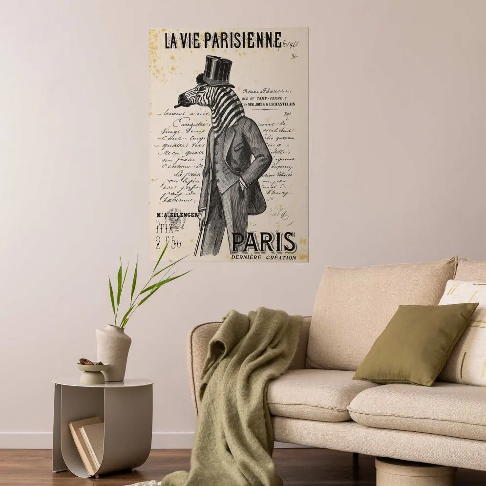 Plakat La Vie Parisienne 60x90 cm bez ramy bez marginesu | MIRAT.