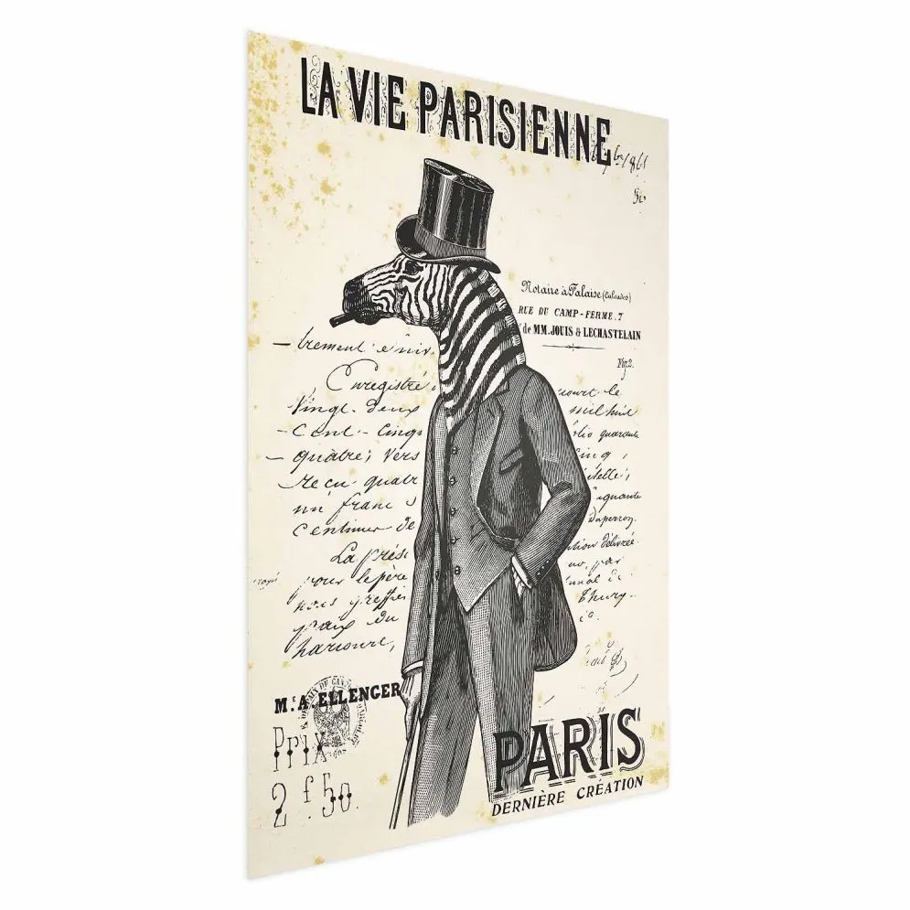 Plakat La Vie Parisienne 60x90 cm bez ramy bez marginesu | MIRAT.