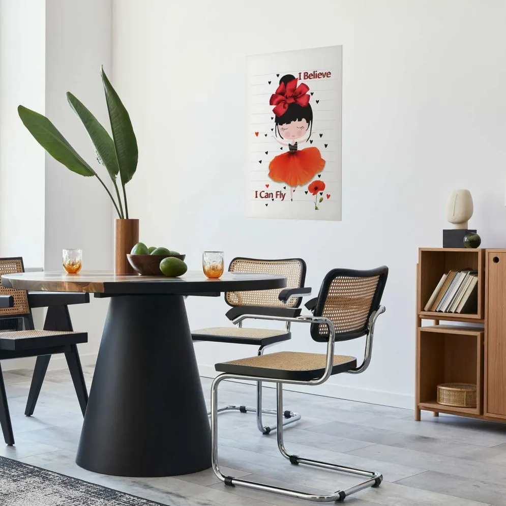 Plakat Fly 40x60 cm bez ramy z marginesem | MIRAT.