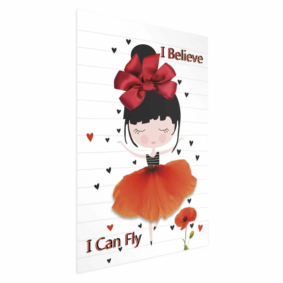Plakat Fly 40x60 cm bez ramy bez marginesu | MIRAT.