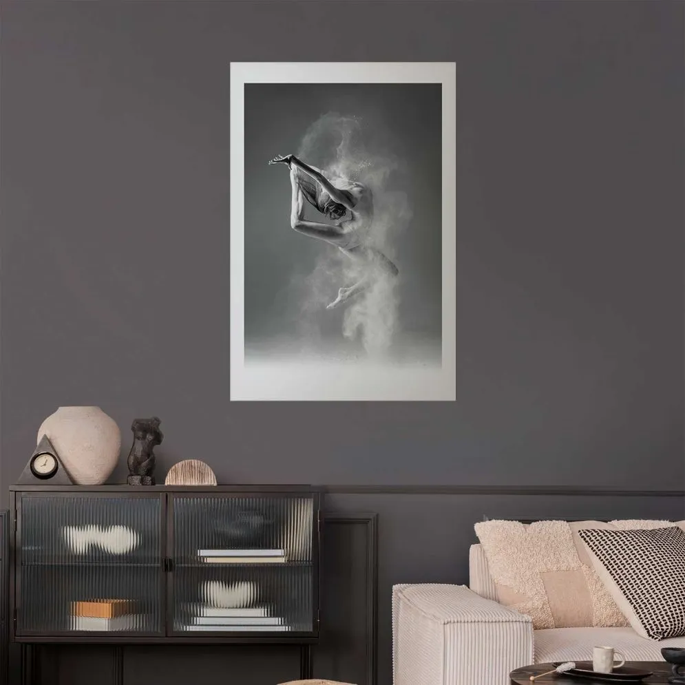 Plakat Baletnica 21x30 cm bez ramy z marginesem | MIRAT.