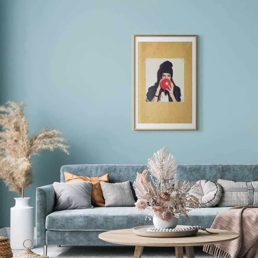 Plakat Fotografia 40x60 cm z ramą złotą z marginesem | MIRAT.