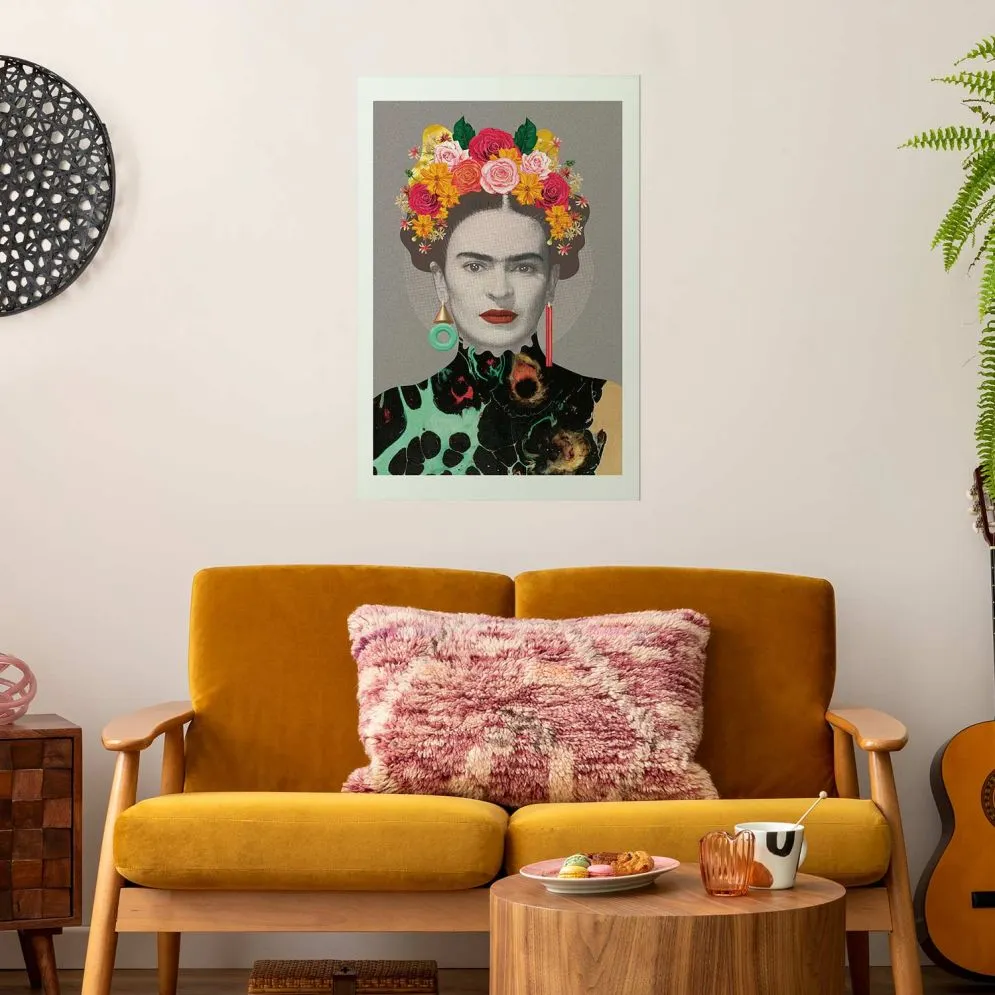 Plakat Majestatyczna Frida 40x60 cm bez ramy z marginesem | MIRAT.