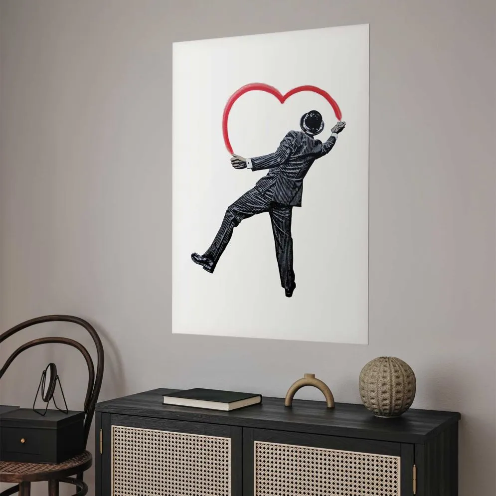 Plakat Elegancki graficiarz 40x60 cm bez ramy z marginesem | MIRAT.