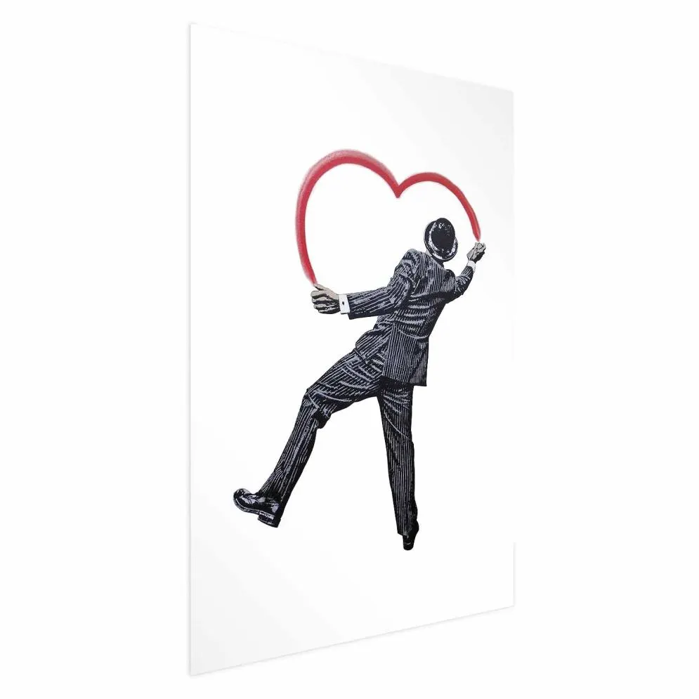 Plakat Elegancki graficiarz 40x60 cm bez ramy z marginesem | MIRAT.