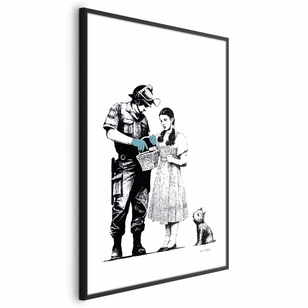 Plakat Dorotka 40x60 cm z ramą czarną bez marginesu | MIRAT.
