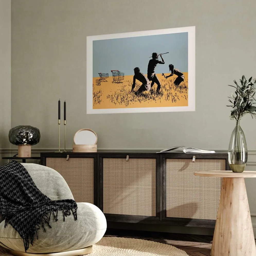 Plakat Łowcy promocji 42x29,7 cm bez ramy z marginesem | MIRAT.