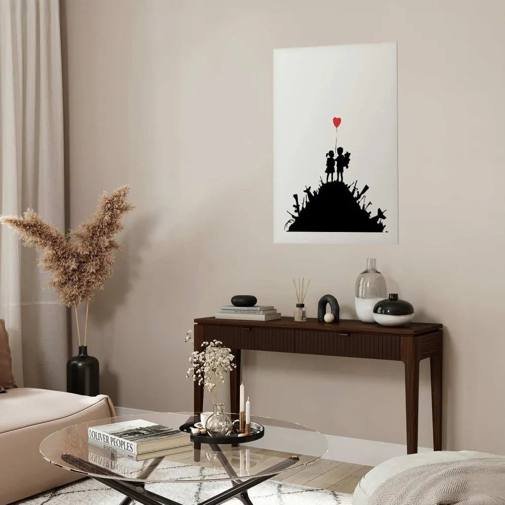 Plakat Pole bitwy 60x90 cm bez ramy z marginesem | MIRAT.